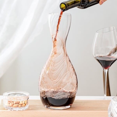 46 Karaf van de het Glas Witte Wijn van Onscrystal wine decanter 1300ml de Loodvrije