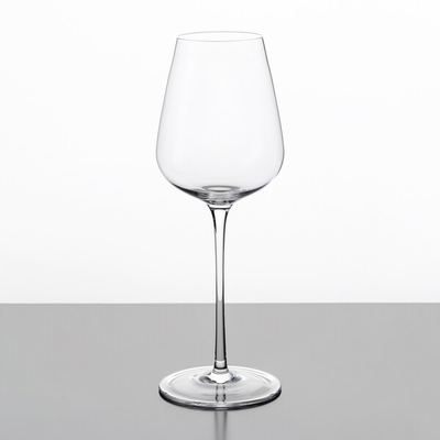 18 Ounce Glass Drinking Goblets Transparent 515ml Long Stem Crystal Wine Glasses