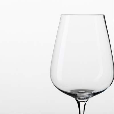 18 Ounce Glass Drinking Goblets Transparent 515ml Long Stem Crystal Wine Glasses