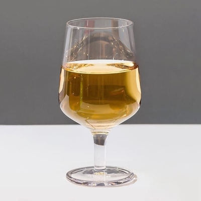 Aviation Glass Drinking Goblets 5 Oz Lead Free Mouth Blown Airplane Wine Glasses