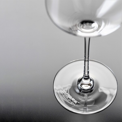 540ML Universal White And Red Wine Glasses Transparent 19oz Lead Free Hand Blown