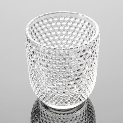 11 Oz Hobnail Ly uống nước có hình khối trong suốt 315ml Cũ thời thượng