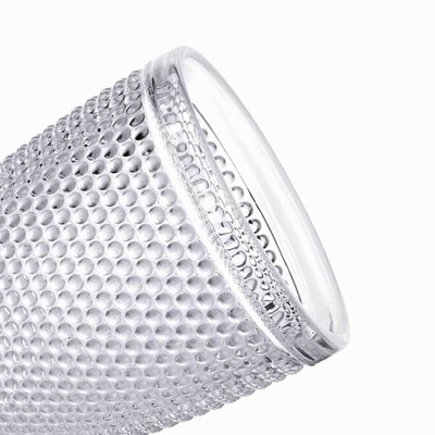 Altmodische Gläser perlenbesetzter Schuhnagel-Glastrinkbecher-Crystal Tumblerss 260ml