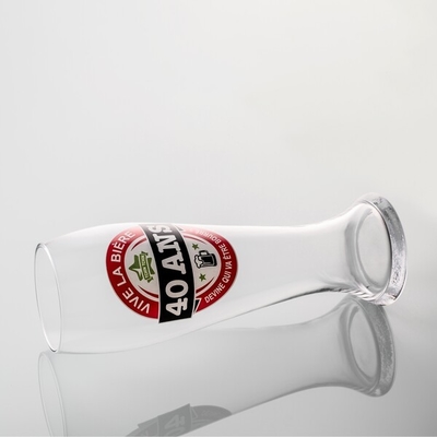 Hand Blown 700ml Crystal Glass Drinking Cups Lead Free Custom Pilsner Beer Glasses