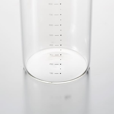 Envases de comida de cristal del tarro del almacenamiento del claro del Borosilicate 1600ml altura de 11 pulgadas con la tapa