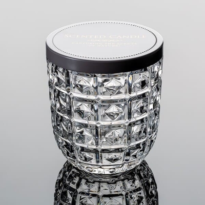 bote 11oz multiusos del almacenamiento del claro 315ml pequeñas tazas de cristal de la vela