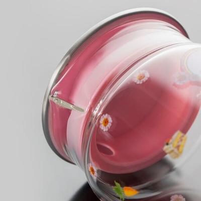 48 Unze-Borosilicat-Glas-Wasser-Pitcher mit dem Tüllen-Mund hitzebeständig durchgebrannt