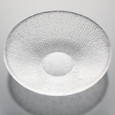 Extra Large Clear Glass Fruit Bowl Centerpiece 30cm Bowls And Plates Machine Made