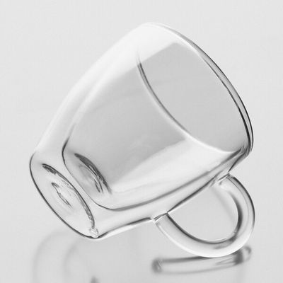 70ml ডাবল ওয়াল ড্রিংকিং গ্লাস হ্যান্ড ব্লোন ডাবল ওয়াল কফি কাপ